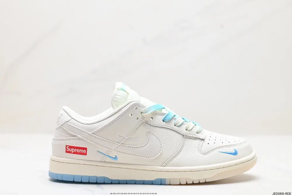 Nike Dunk Low Supreme co-branded dunk series low-top casual sports skateboard shoes BB8675-108