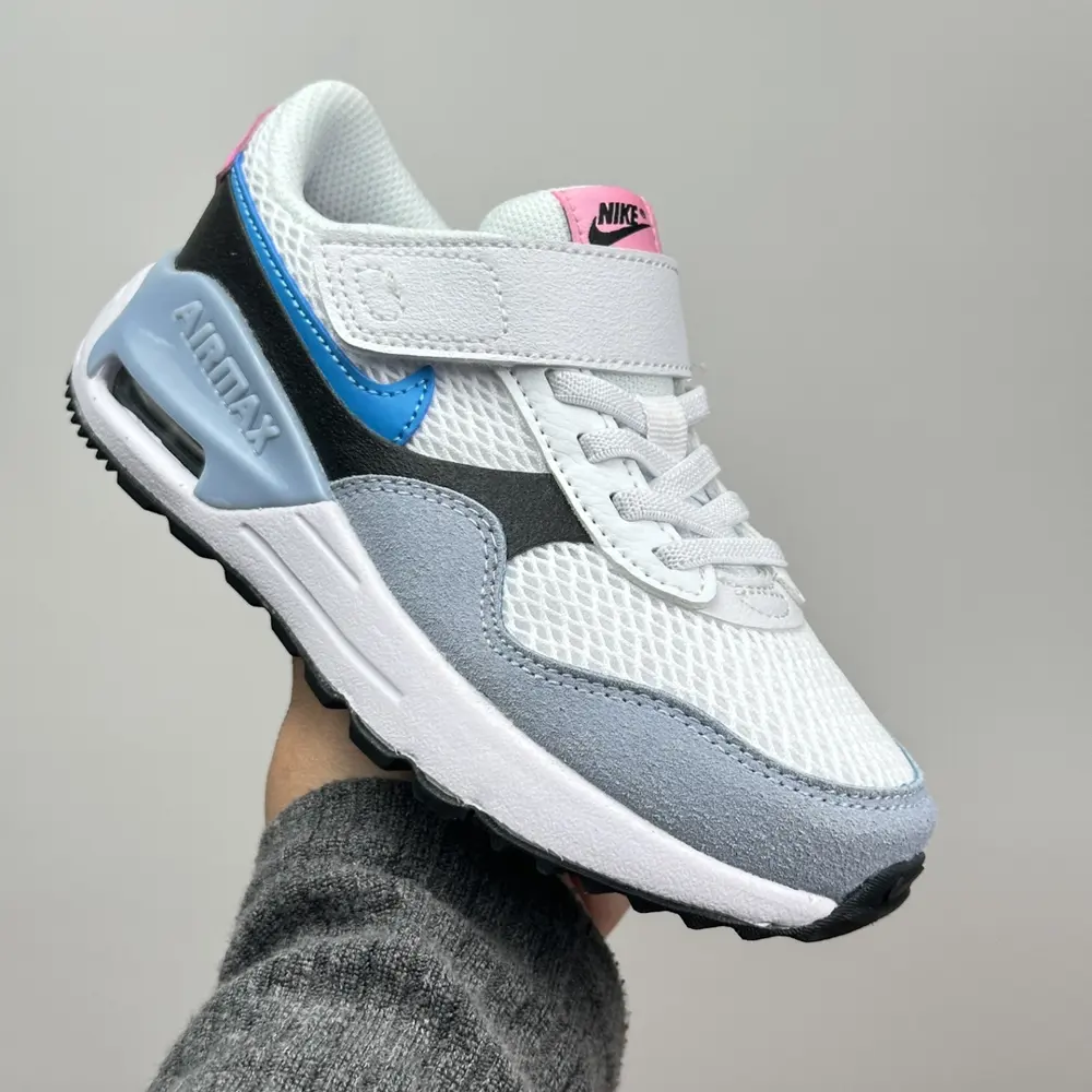 Nike single-buckle air cushion children’s shoes