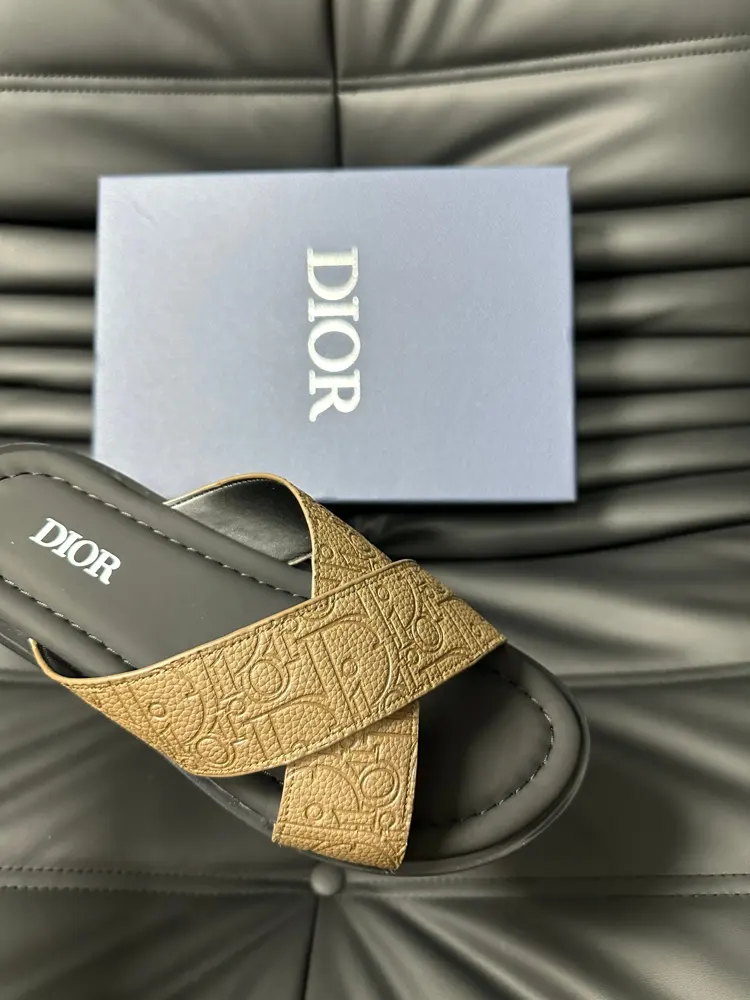 Dior classic men’s slippers