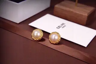 Celine pearl earrings