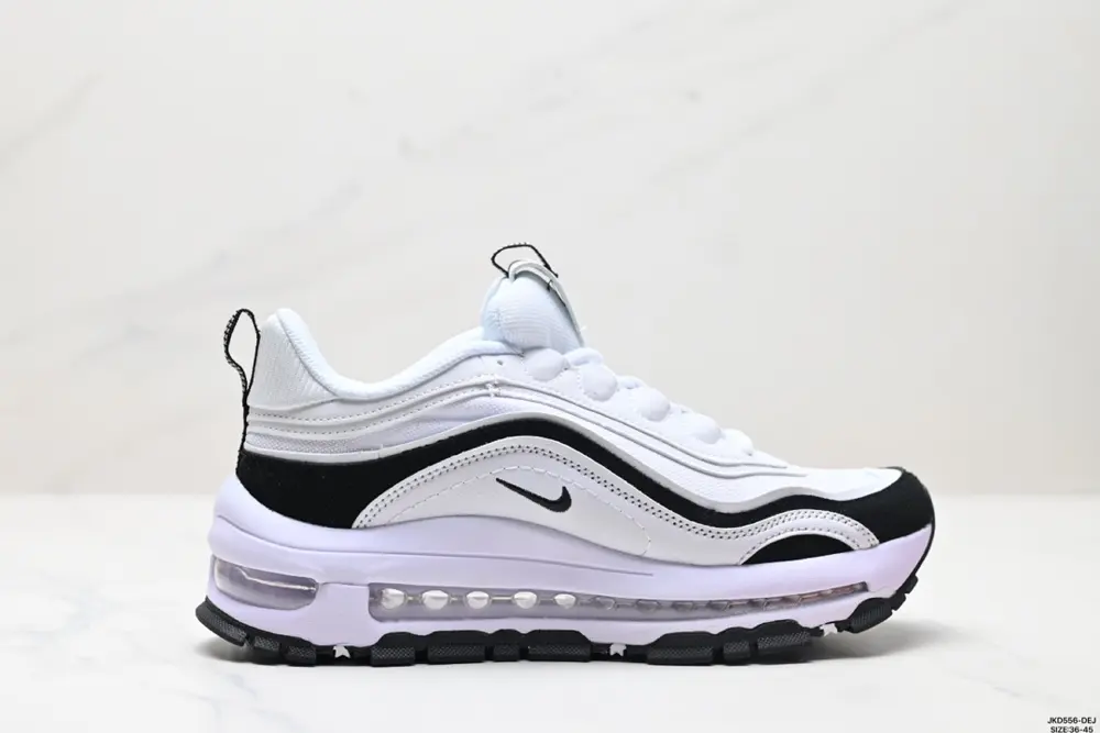 Nike Air Max 97 small hook bullet retro full-palm air cushion casual sports shoes