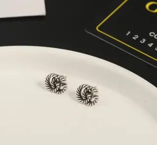 Gucci retro G letter old new style hot selling earrings