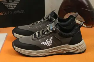 Armani Italian men’s shoes are featured on the cover of fashion magazines