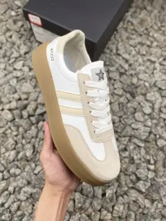 ECCO Men’s casual all-match casual leather shoes