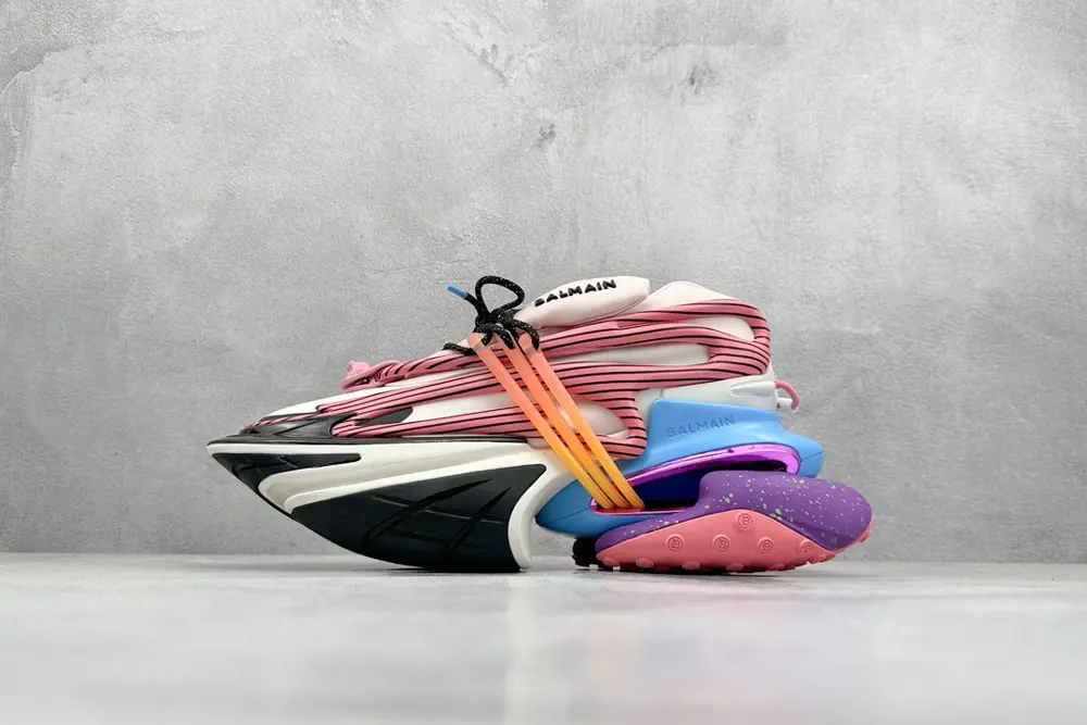 Balmain Unicorn Low Sneakers Unicorn series low-top height-enhancing thick avant-garde dad