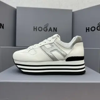 HOGAN platform thick sole top version Shoes