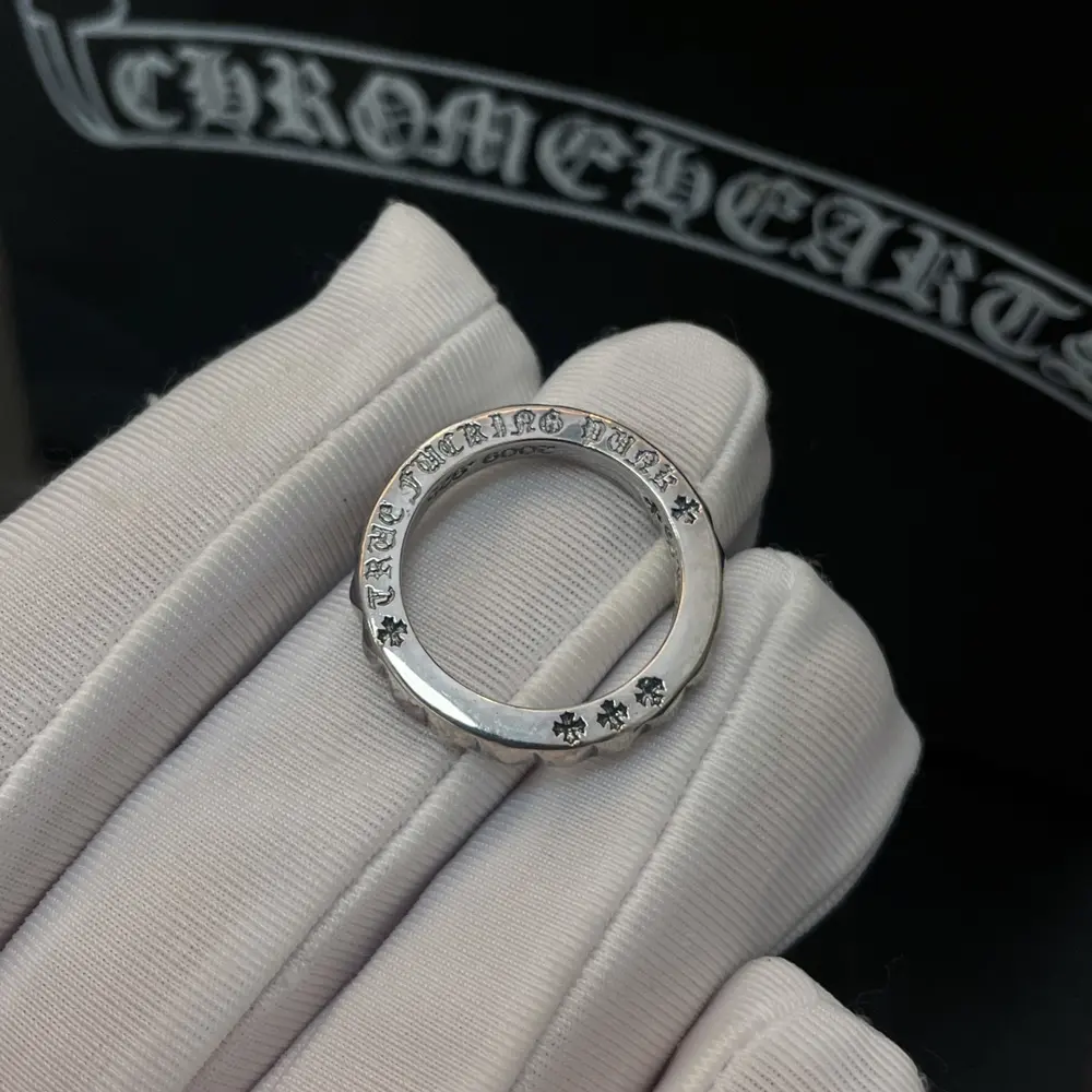 Chrome Hearts classic vintage distressed ring