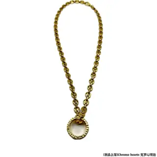 Chrome Hearts gold necklace