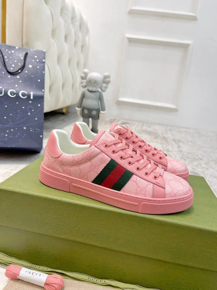 GUCCI white shoes