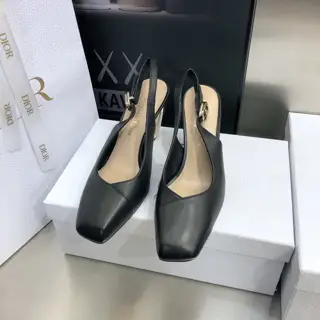 Dior 2022 Early Spring New Rhodes Series Shaped Heel Hollow Women’s Sandals Celebrity Style