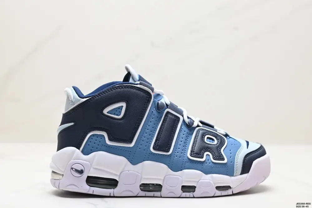 Nike WMNS Air More Uptempo GS Barely Green Pippen’s first generation classic high street 921948