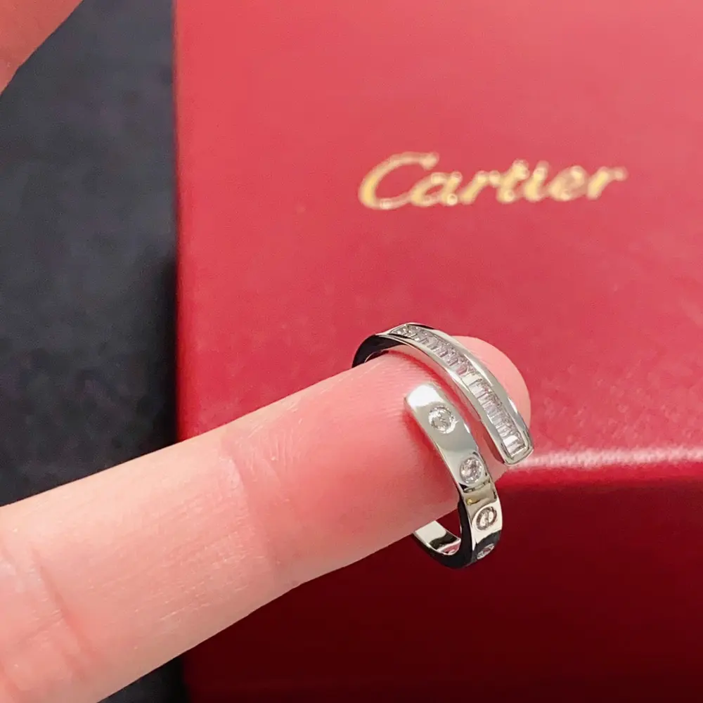 Cartier 14K color-preserving series ring