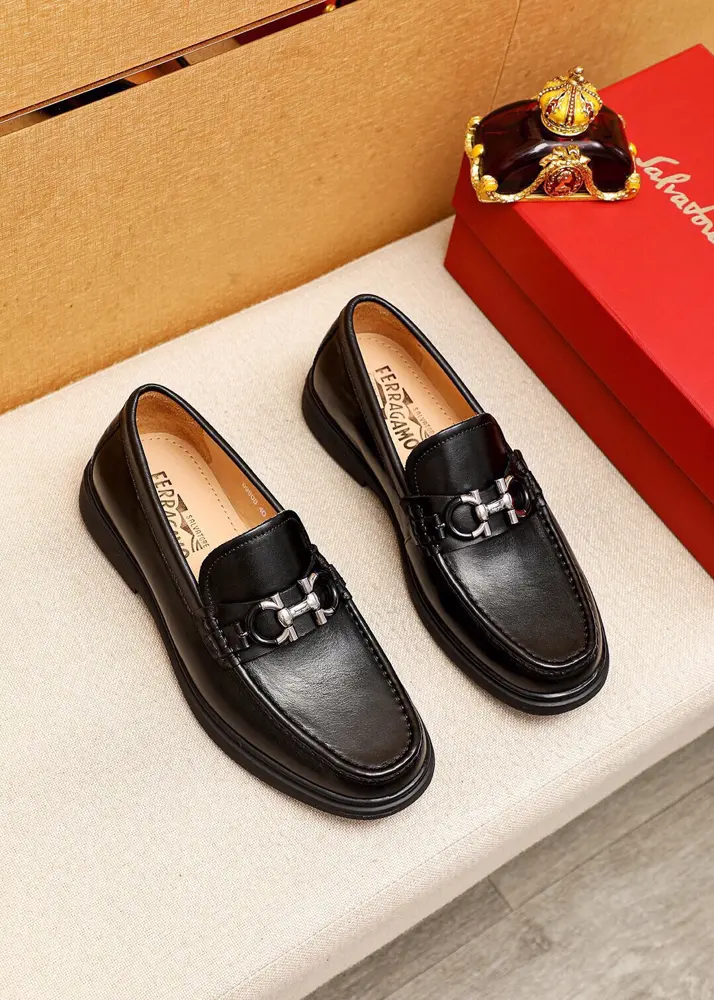 Salvatore Ferragamo casual leather shoes