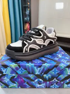Louis Vuitton dad shoes with large soles