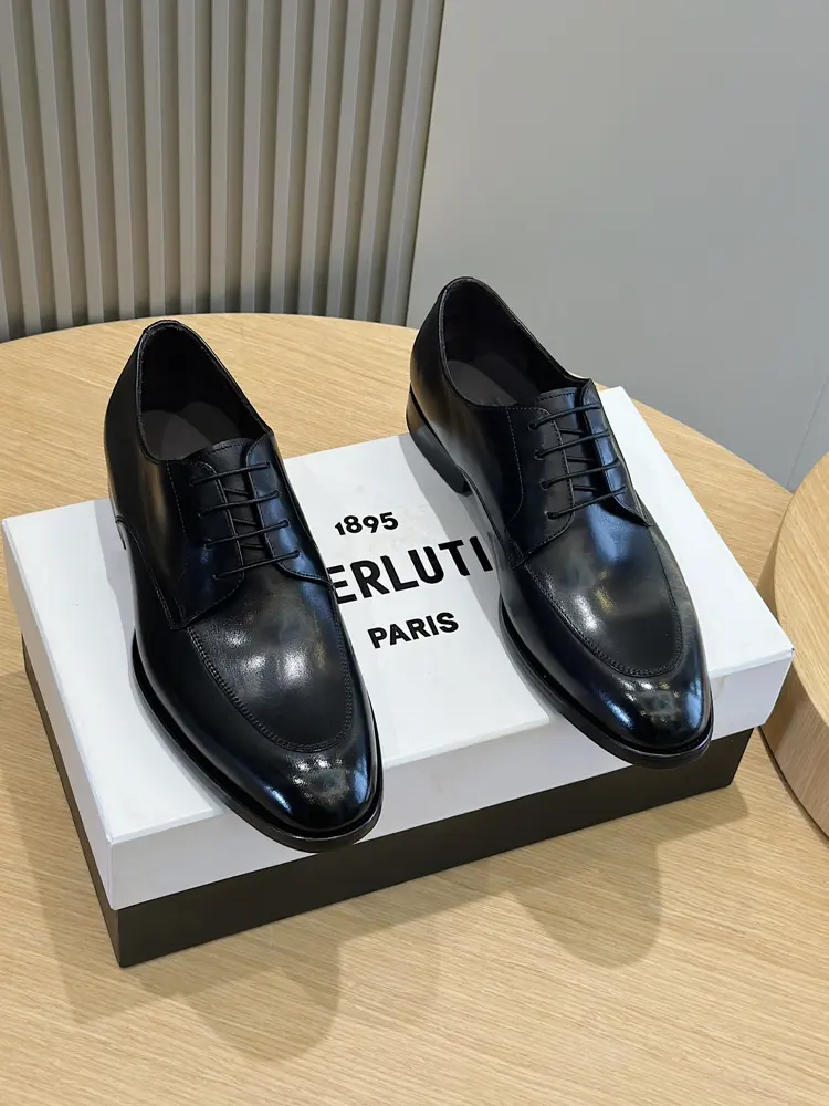 Berluti handmade business leather shoes