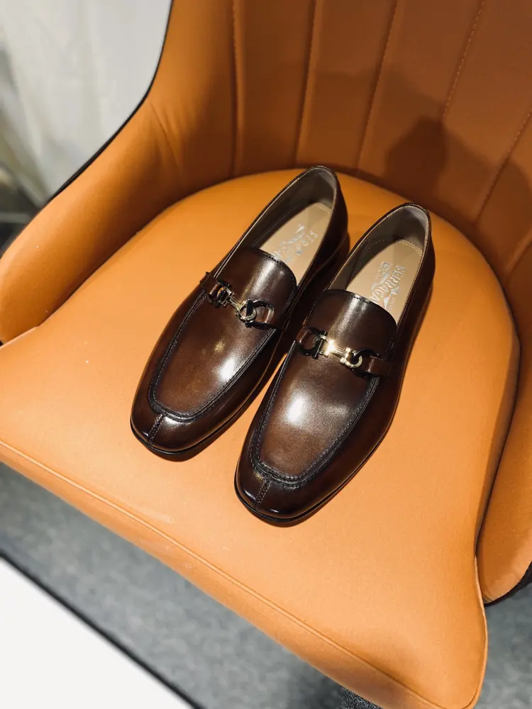Salvatore Ferragamo leather shoes