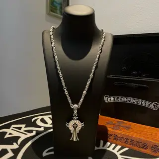 Chrome Hearts skull necklace