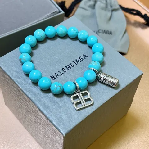 Balenciaga natural turquoise bracelet