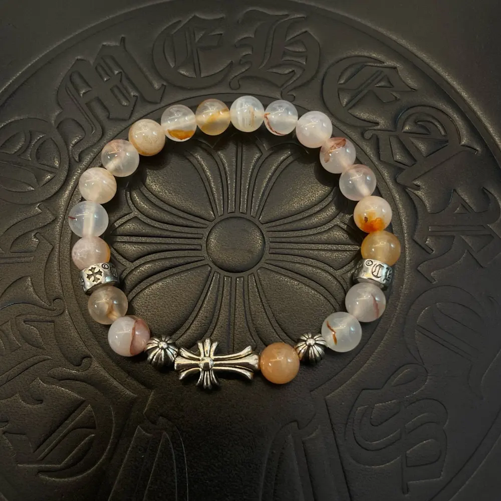 Chrome Hearts Classic Retro Multi-element Citrine Bracelet