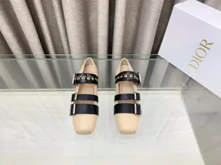 Dior loafers make you want Mary Jane loafers at first sight. The shoes are simple and
