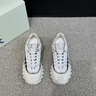BURBERRY Men’s casual shoes | Union sneakers from the runway | Inlaid with a variety of