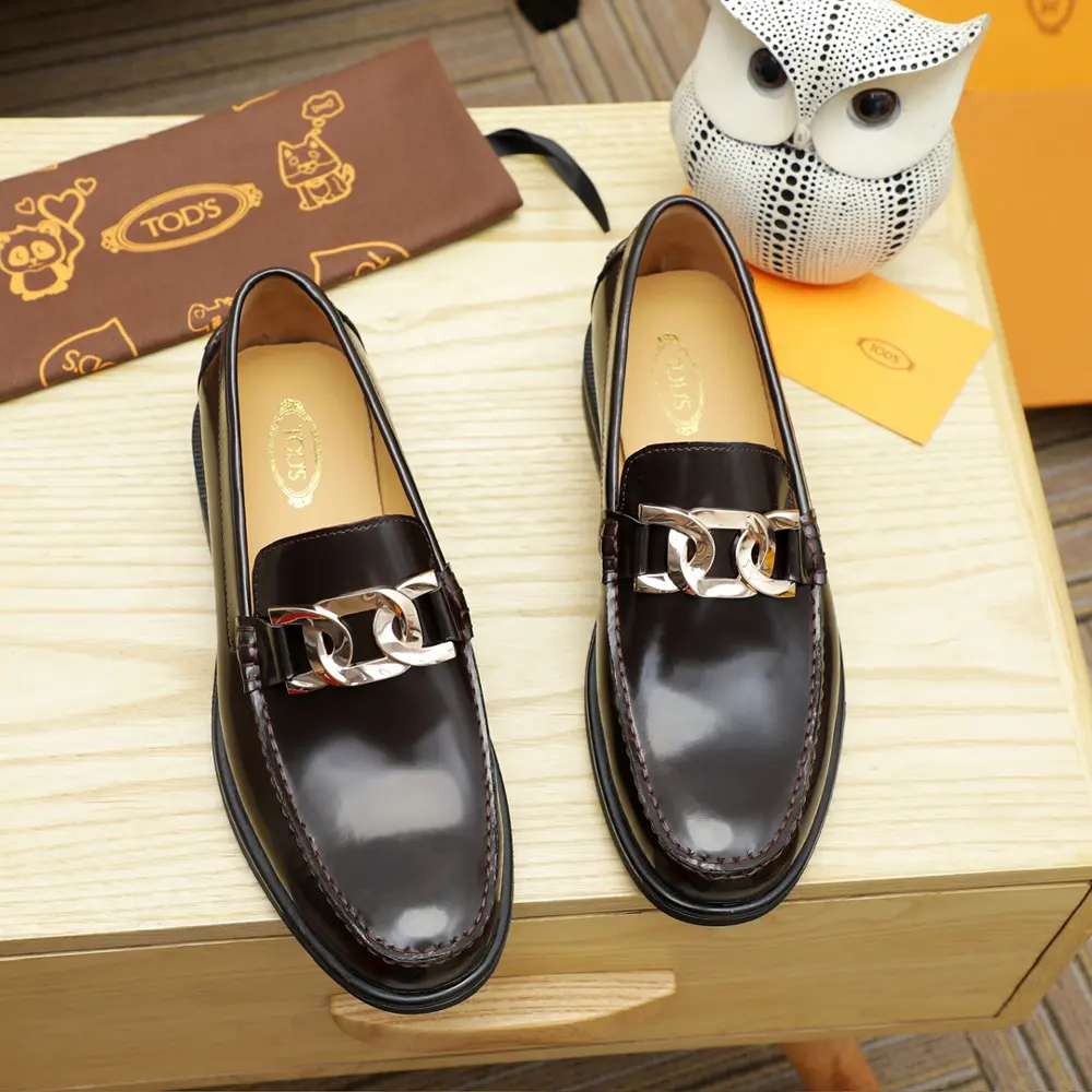 Tods classic men’s leather shoes Synchronize with the official website