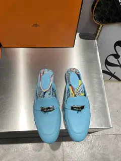 Hermès early spring new style half-slippers
