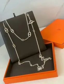 Hermès necklace New product launch HERMES must-have pig nose long series jewelry High-end