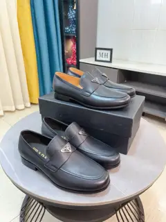 Prada casual leather shoes