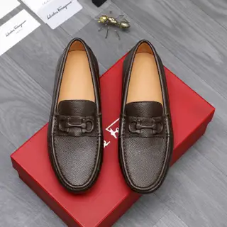 Salvatore Ferragamo business slip-on men’s shoes