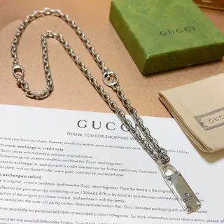 The latest Gucci necklace