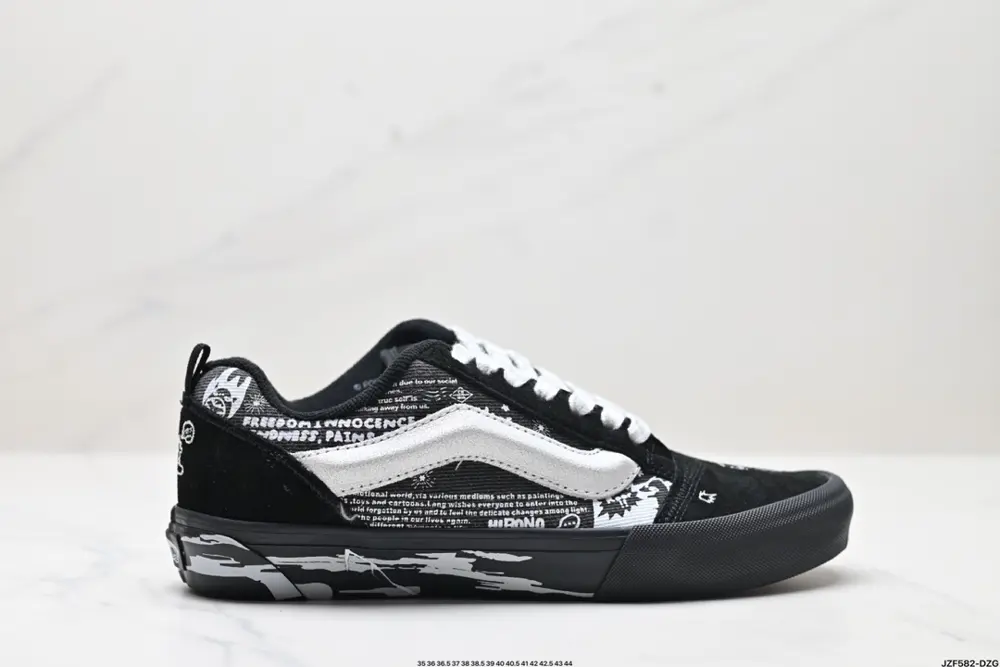 Vans Caldrone Retro Comfort Non-slip Wear-resistant Low-top Sneakers VN000GS1BHD
