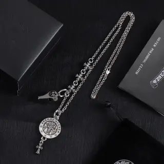 Chrome Hearts Classic Whistle Pendant Necklace Madonna Pendant Necklace