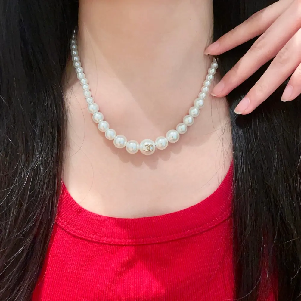 Chanel vintage double C necklace