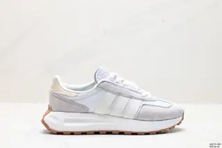Adidas Retropy E5 Adidas new sports casual popcorn running shoes Clover thick sole white GW8259