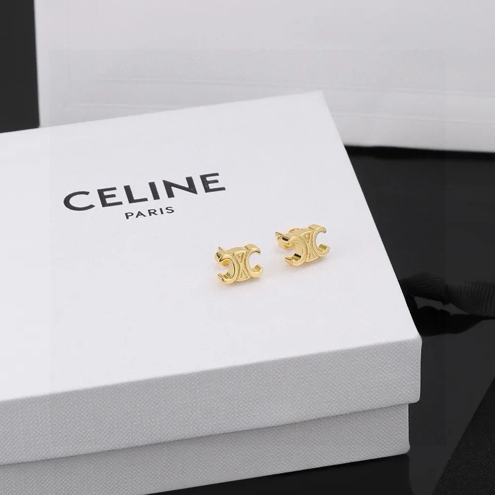 Celine Triumph Pearl Earrings