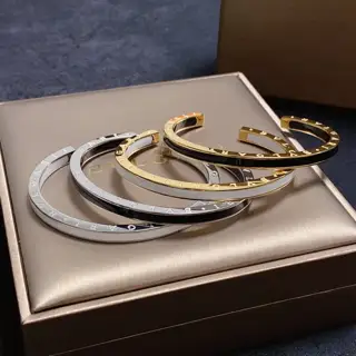 Bvlgari unisex open bracelet
