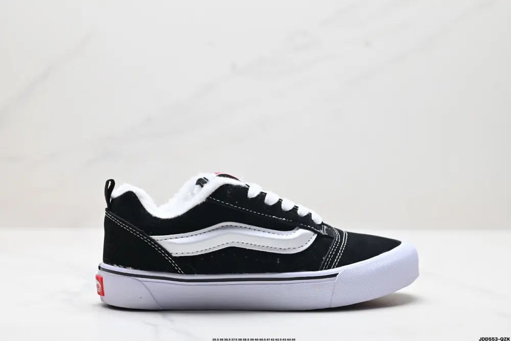 Vans Old Skool Plus Velvet Versatile Comfortable Simple Non-slip Shock Absorption Low-top VN000D3HY28