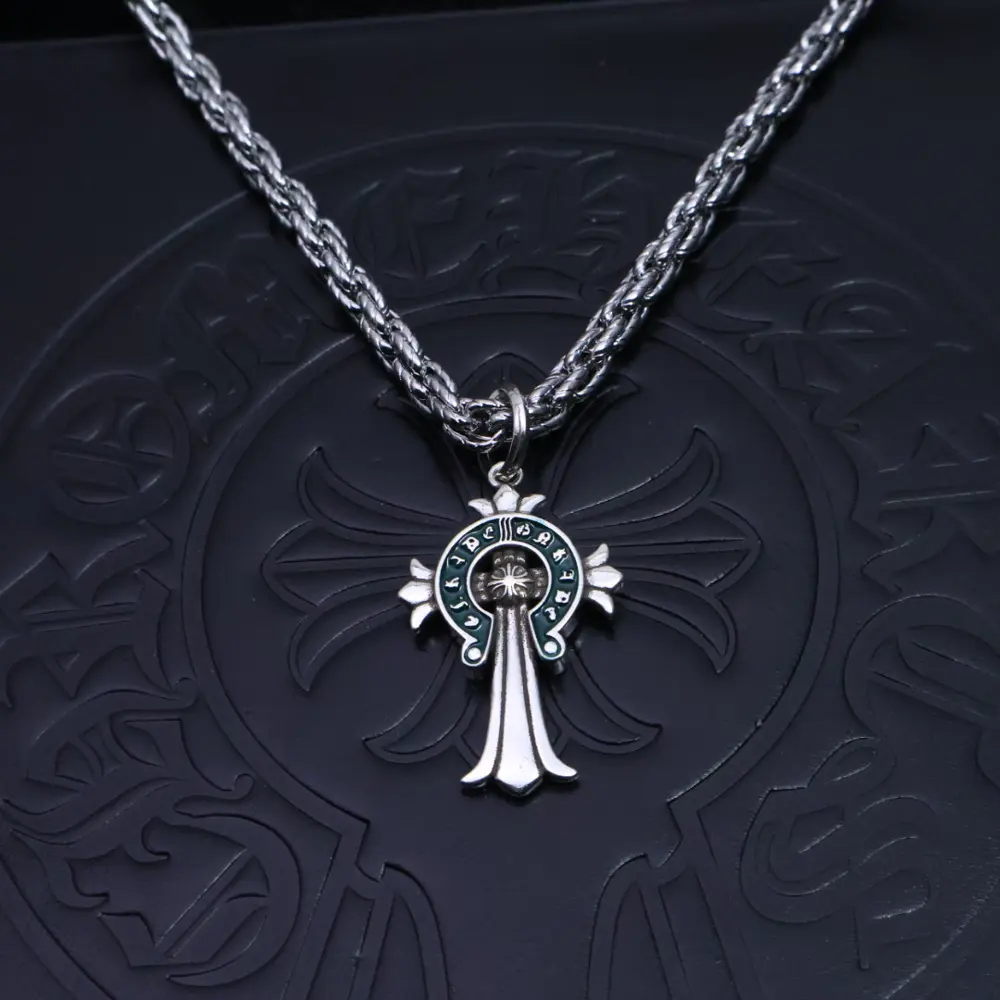 Chrome Hearts Necklace handmade chain Super cool Chrome Hearts necklace Different patterns