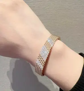 Van Cleef & Arpels five-row bead bracelet