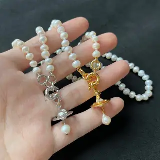Vivienne Westwood pearl necklace
