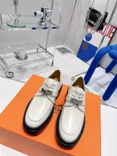Hermès Kelly buckle single shoes/boots