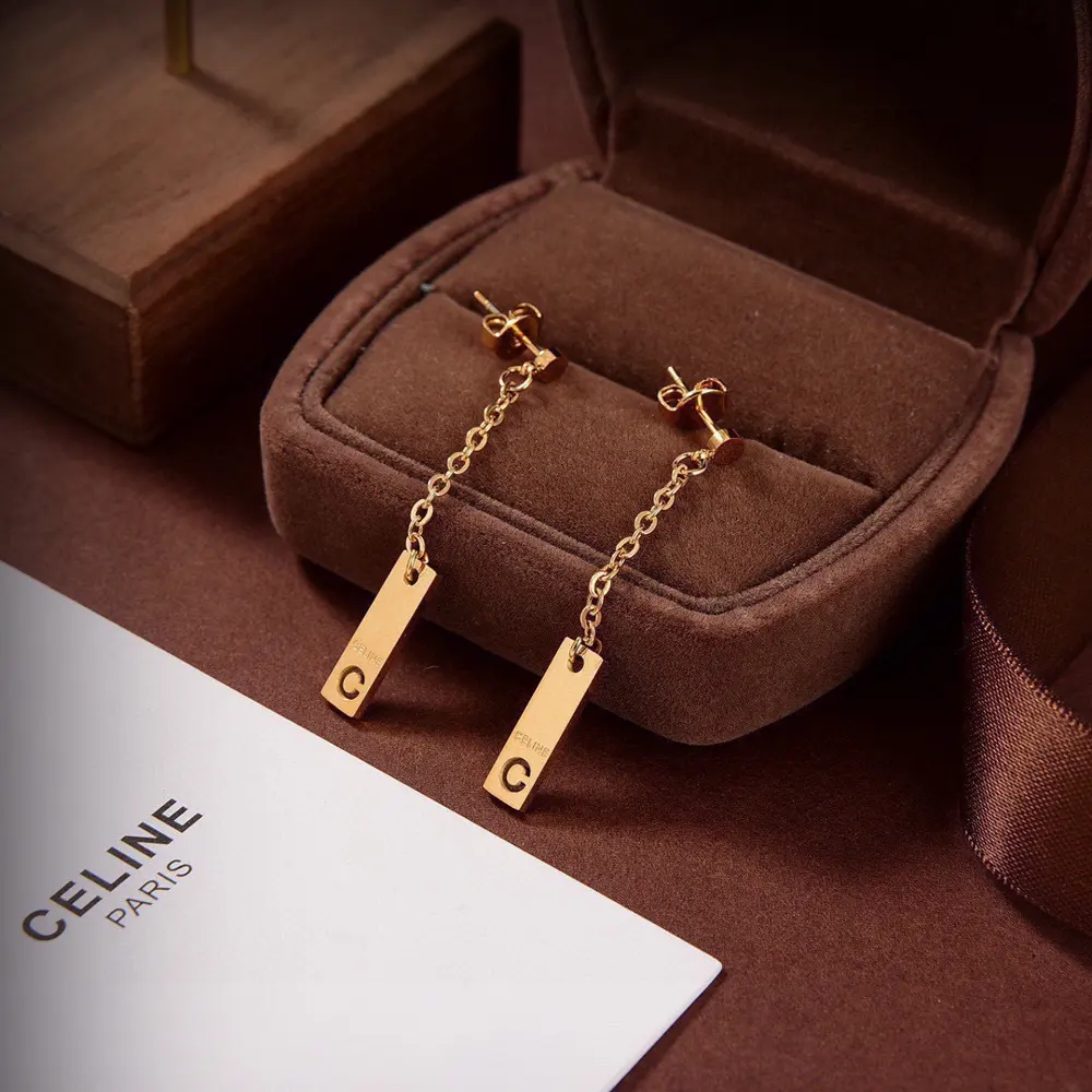 Celine artistic earrings