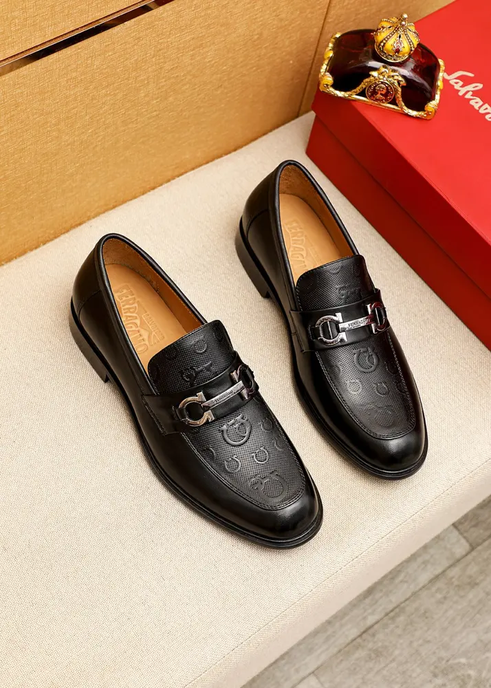 Salvatore Ferragamo casual leather shoes