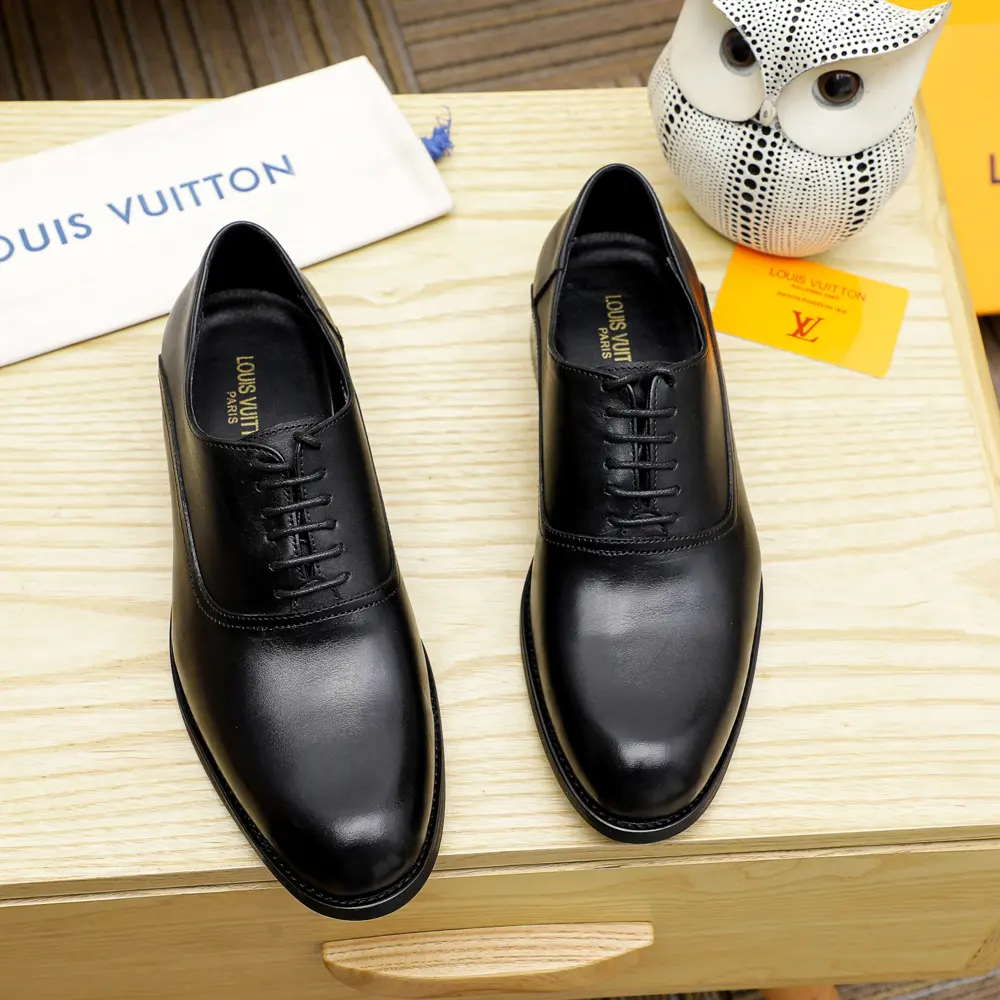 Louis Vuitton new men’s casual business leather shoes