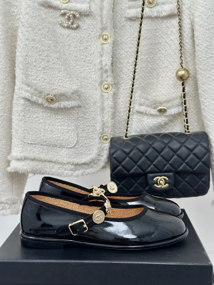 Chanel Milan catwalk Mary Jane shoes