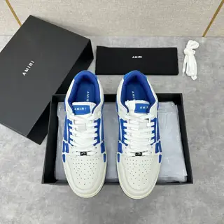 AMIRI couple style street style high version AMIRI bone shoes 20FW RUNWAY SKEL TOP