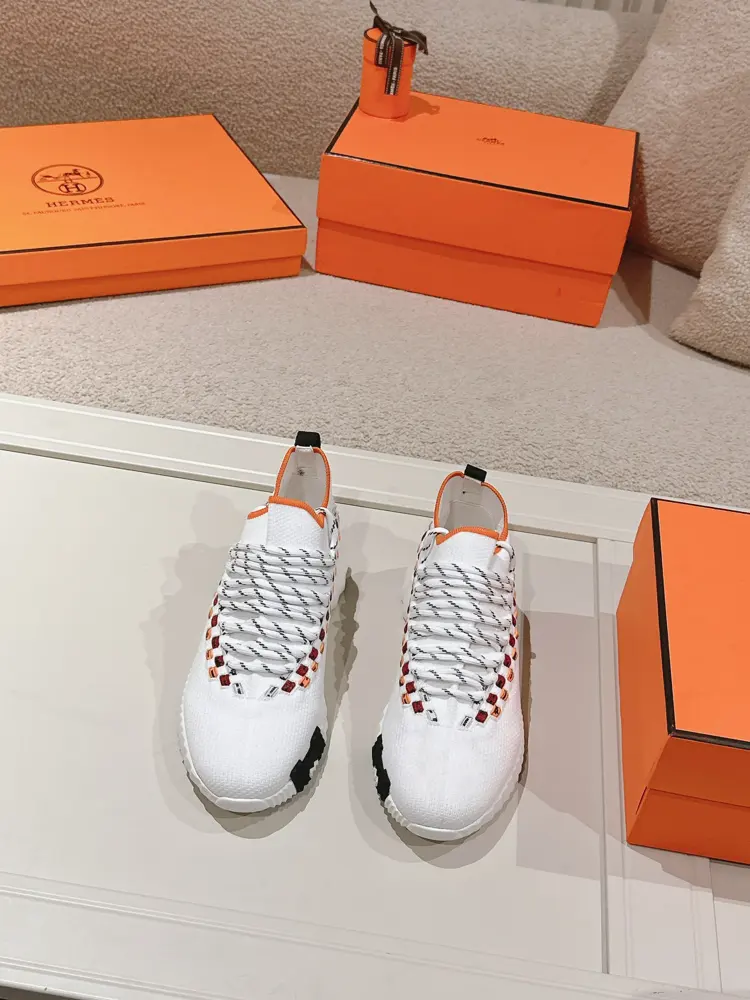 Hermès classic couple fashion casual sports shoes