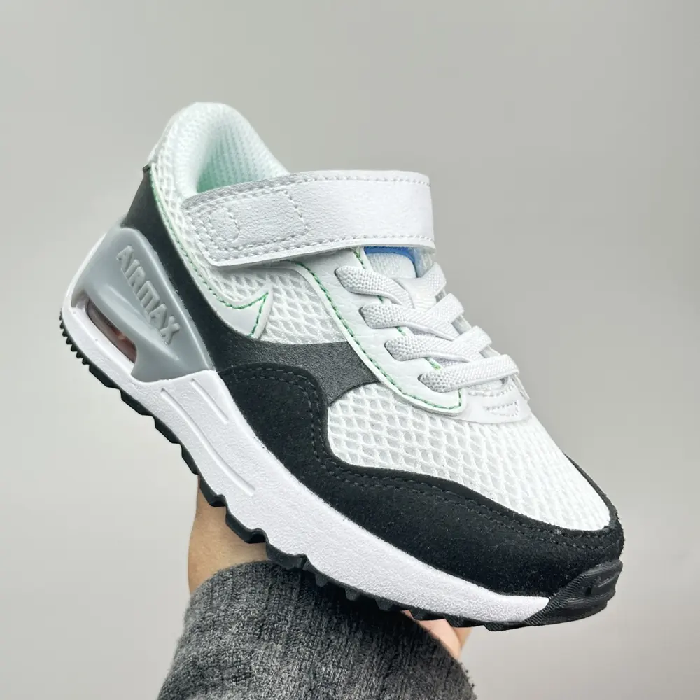 Nike single-buckle air cushion children’s shoes
