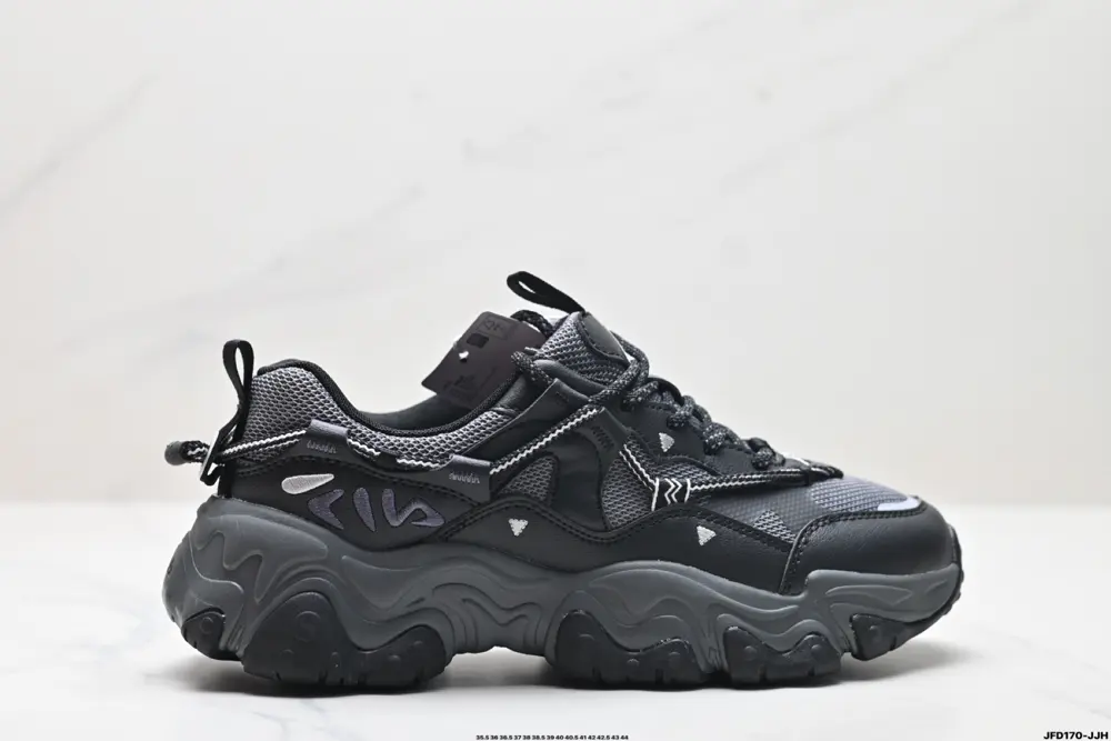 Fila FLUID 5 Cat’s Paw 5.0 Simple and comfortable Non-slip wear-resistant low-top dad shoes F12M442115FBV